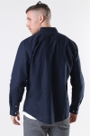 Clean Cut Copenhagen Cotton Linen Skjorte Navy