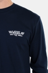 Vans Crossed Sticks LS T-skjorte Navy