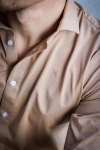 Clean Cut Copenhagen Clean Formal Stretch Shirt LS Warm Sand