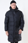 Rains Long Puffer Jacket Black