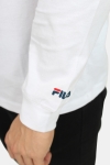 Fila Classics Logo LS T-skjorte Bright White