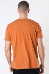 Clean Cut Basic Organic T-shirt Dusty Orange