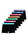 Jack & Jones JACWEEKDAY TRUNKS 7 PACK Black