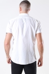 Lindbergh Linen SS Skjorte White