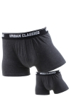 Klokkeban Classics Tb1277 Boxershorts Charcoal 2-Pack