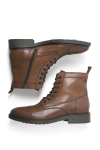 Jack & Jones Wentworth Leather Boots Cognac