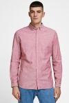 Jack & Jones JJESUMMER SHIRT L/S S21 STS Rio Red SLIM FIT