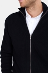 Clean Cut Osin Zip Cardigan Strikke Navy