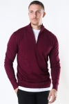 Jeff Argento Half Zip Strikke Zinfandel