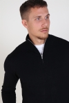 Tailored & Originals Knit - MKlokkeray Half zip Black