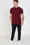 Kronstadt Basic T-skjorte Bordeaux