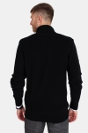 Clean Cut Osin Zip Cardigan Strikke Black