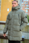 Jack & Jones Alpha Long Puffer Dusty Olive