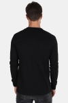 Dickes Round rock LS T-skjorte Black