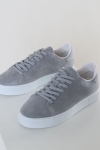 Selected David Chunky Suede Sneaker Grey