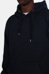 Basic Brand Hooded Genser Blue Navy