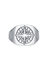 Northern Legacy Compass SignatKlokkee Ring Silver
