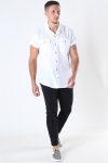 Only & Sons Andrew Waffle Skjorte S/S White