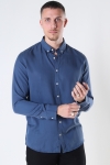 Kronstadt Johan Tencel shirt Blue