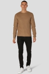 Clean Cut Copenhagen Lauritz Crew Knit Warm Sand