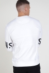 Only & Sons Napoleon Crew Neck Genser White