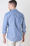 Jack & Jones Summer Linen Shirt LS Faded Denim