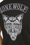 Just Junkies Ganger Wolf T-skjorte Black