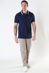 TJM CLASSICS TIPPED STRETCH POLO Twilight Navy