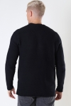 ONLY & SONS ONSDAN LIFE 7 STRUCTURE CREW NECK Black
