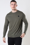 Kronstadt Timmi Organic/Recycled L/S t-shirt Army