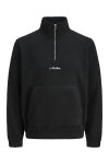 Jack & Jones Soho Fleece Half Zip Black