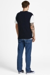 Jack & Jones JORNEO KNIT CABLE VEST Navy Blazer