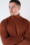 JEFF MALCOLM ROLL NECK KNIT Golden Brown