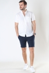 Denim project Ponte Shorts 134 Dark navy white pin