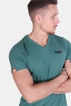 Superdry Orange Label Vintage Embroider T-skjorte Woodland Green Grit