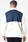 Rains Fleece Zip Puller Jakke Off White