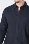 Jack & Jones CLASSIC MELANGE SHIRT L/S Dark Grey Melange