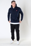 Kronstadt Lars Organic/Recycled hood sweat Navy