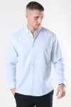 Clean Cut Copenhagen Cotton Linen Skjorte Sky Blue