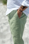 ONLY & SONS Linus Linen Pants Swamp