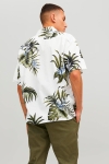 Jack & Jones Tropic Resort Shirt SS Relax  Bright White