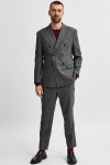 Selected SLHSLIM-OTIS DB BLZ B NOOS Grey Herringbone