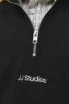 Jack & Jones Soho Fleece Half Zip Black