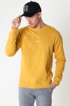 Les Deux Lens Sweatshirt Yellow/White