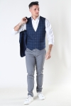 JEFF Coolidge Vest Blue Check