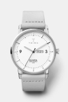 Triwa Snow Klinga Klokke Light Gray Silver Buckle