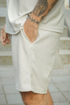 ONLY & SONS Tel Regular Plizze Shorts Moonstruck