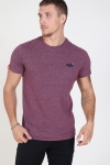 Superdry Vintage Embroidery T-skjorte Creek Red