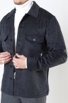 Woodbird Glixto Wool Overshirt Grey