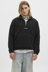 Jack & Jones Soho Fleece Half Zip Black
